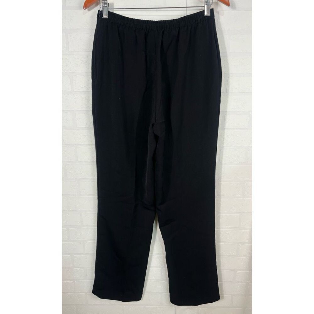 Vintage Sag harbor Womens Trouser size 10 Black - Picture 2 of 15